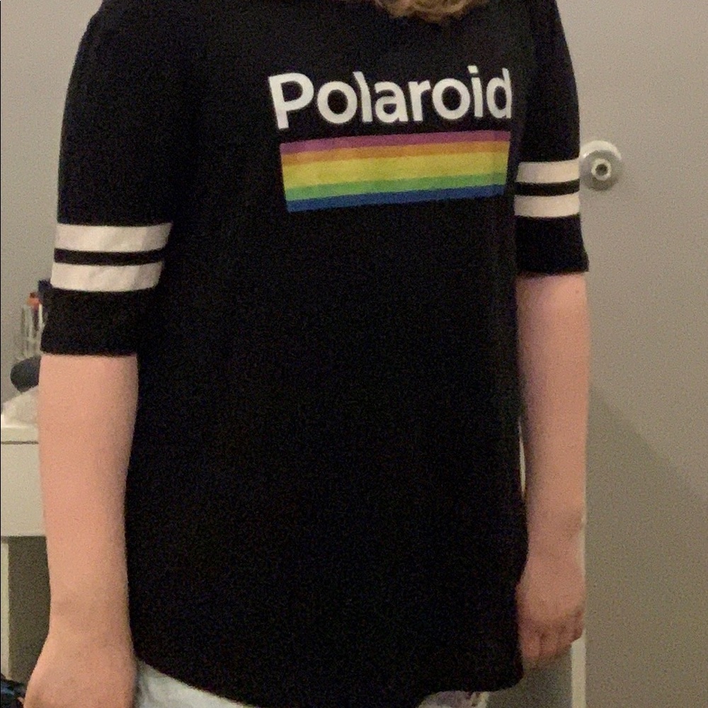 Polaroid Baseball Tee